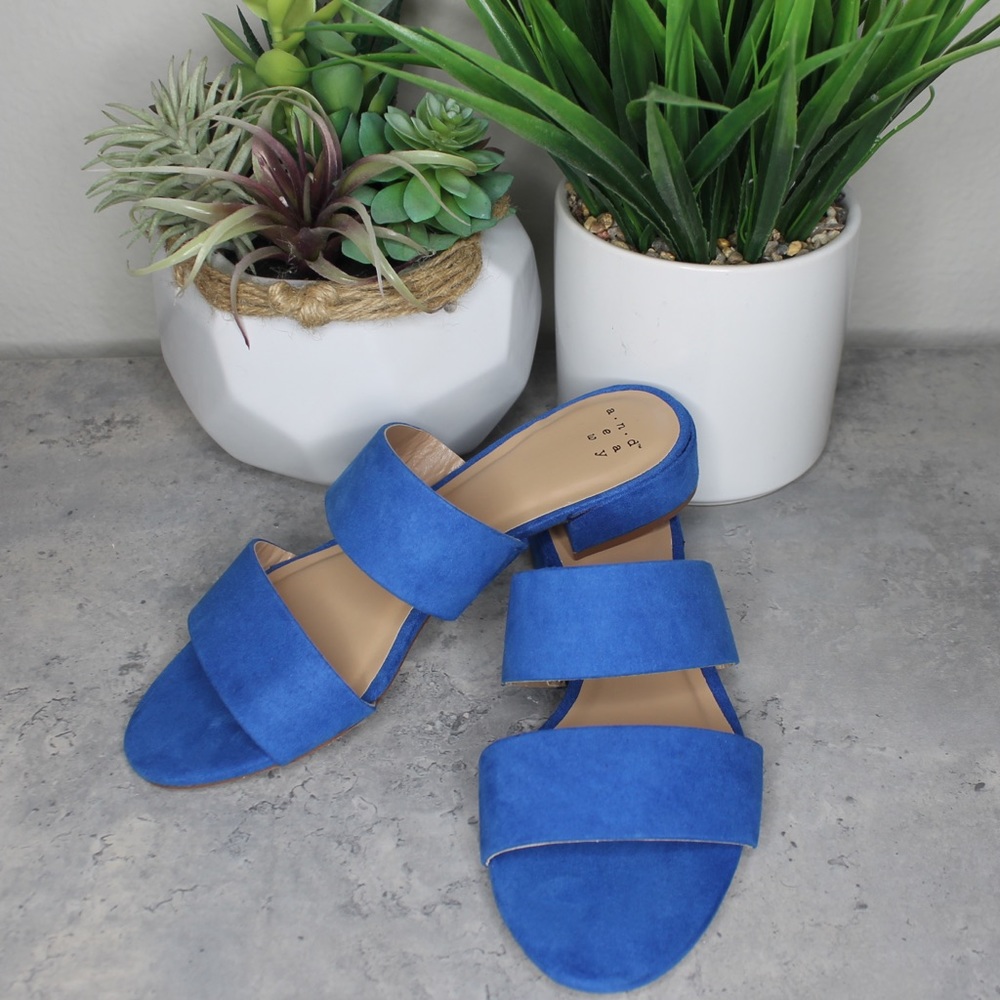 Blue Sandals